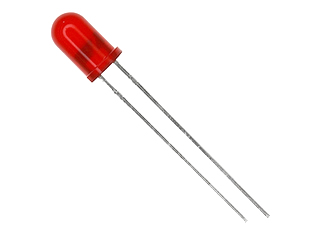 5mm Red Diffused Led - Click Image to Close