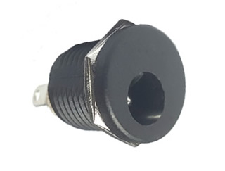Black 2.1mm DC Jack (Switched) - Click Image to Close