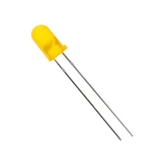 3mm Yellow / Amber Diffused Led - Click Image to Close