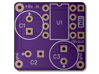 Power Inverter for Fuzz Pedals