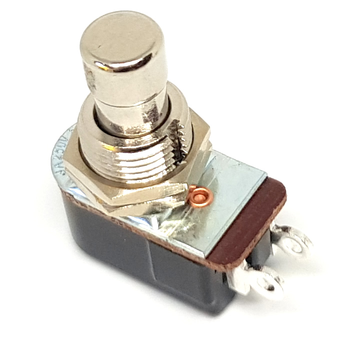 SPST Momentary Soft Touch Push Button Stomp Foot Pedal Electric Guitar Switch