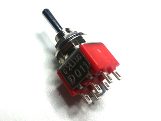 DPDT (On-On) Miniature Toggle Switch - Click Image to Close